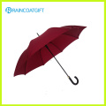 Parapluie droit de poignée de capot de fibre de verre de 23inch * 8k